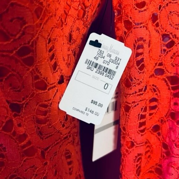 Laundry Dress by Shelli Segal in Size Zero and Red - Picture 4 of 6